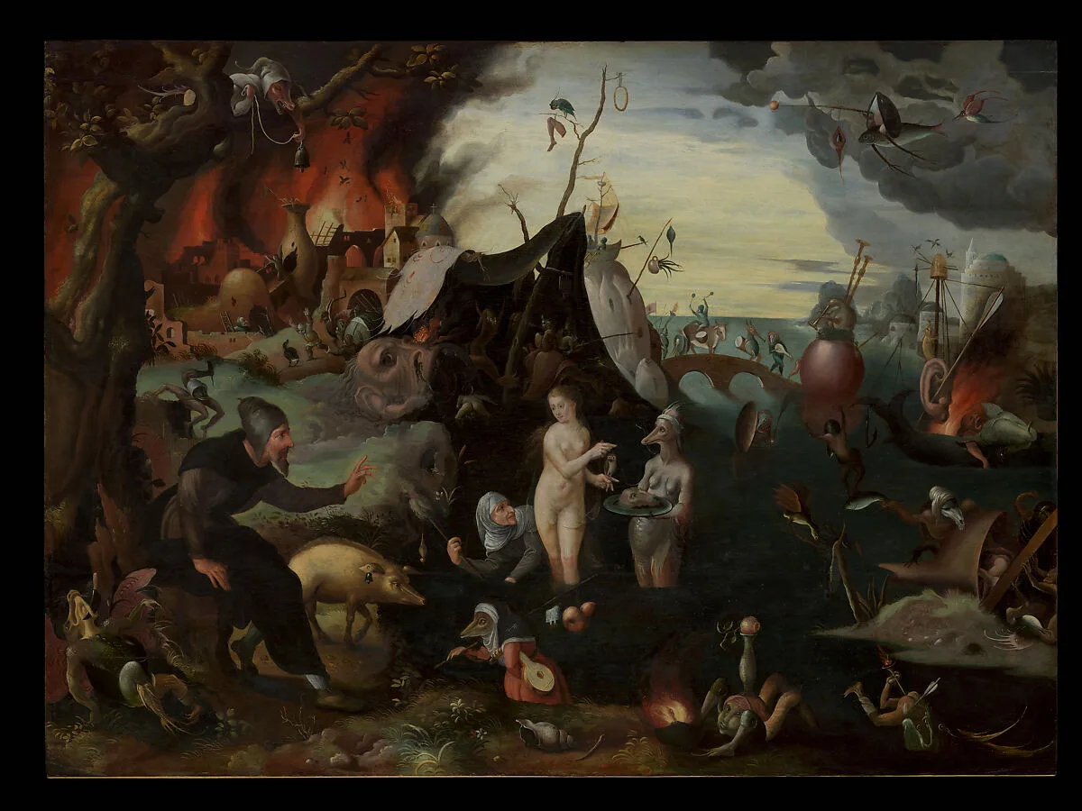 The Temptation of Saint Anthony — Pieter Huys