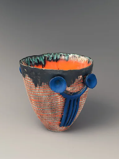 Fat conical vase