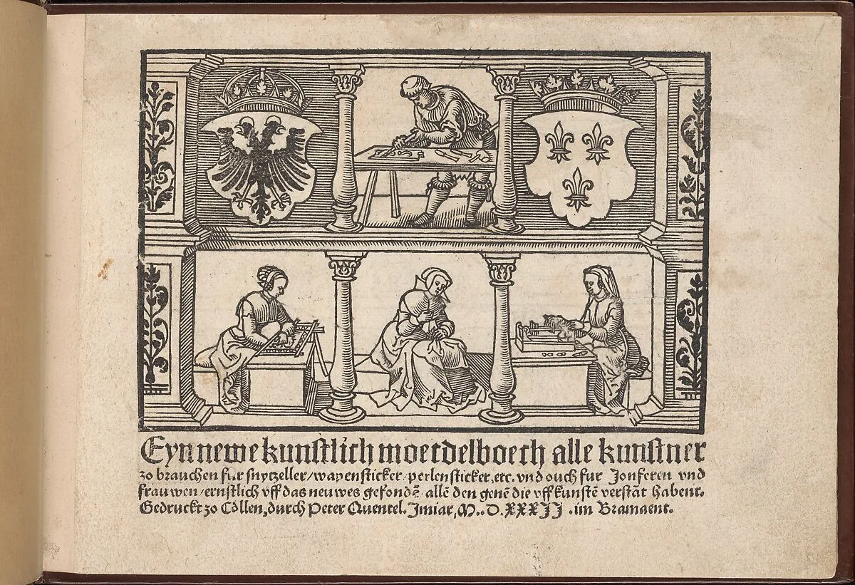 Titel page from Eyn Newe kunstlich moetdelboech alle kunst (Page 1r) — Peter Quentel