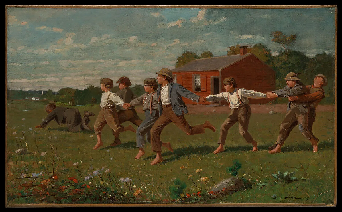 Snap the Whip — Winslow Homer