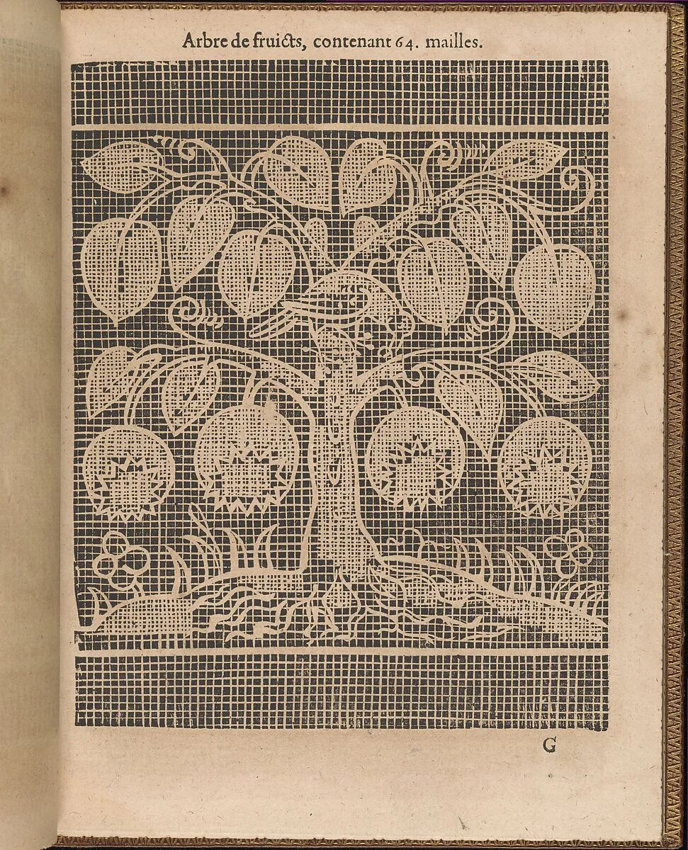 La Pratique de l'Aiguille, page 24 (recto) — Matthias Mignerak|Pierre Firens|Marie de Medici|Jean Le Clerc