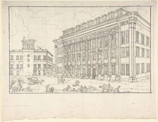 View of the Borsa, Rome