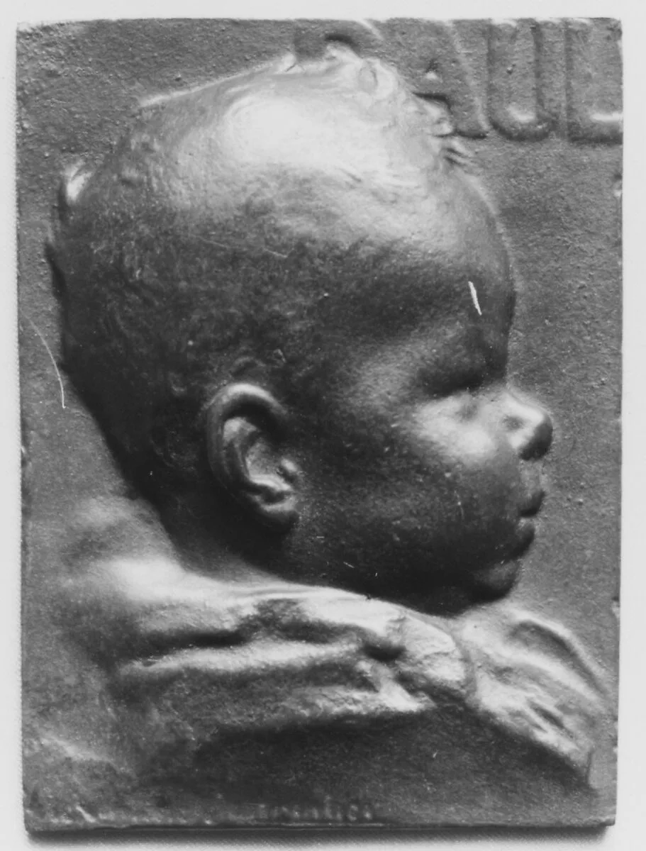 Portrait of Infant (Paul Fierens) — Alexandre-Louis-Marie Charpentier