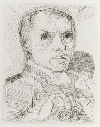 Self-Portrait with a Stylus, from the portfolio ¦Faces¦