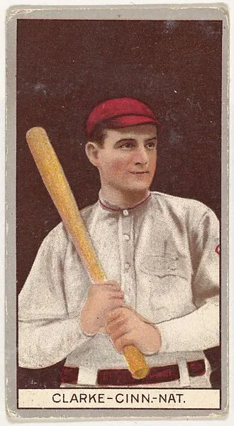 Tom Clarke, Cincinnati, National League, from the Brown Background series (T207) for the American Tobacco Company — American Tobacco Company