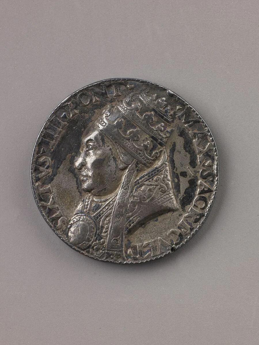 Medal: Sixtus IV — Lysippus the Younger