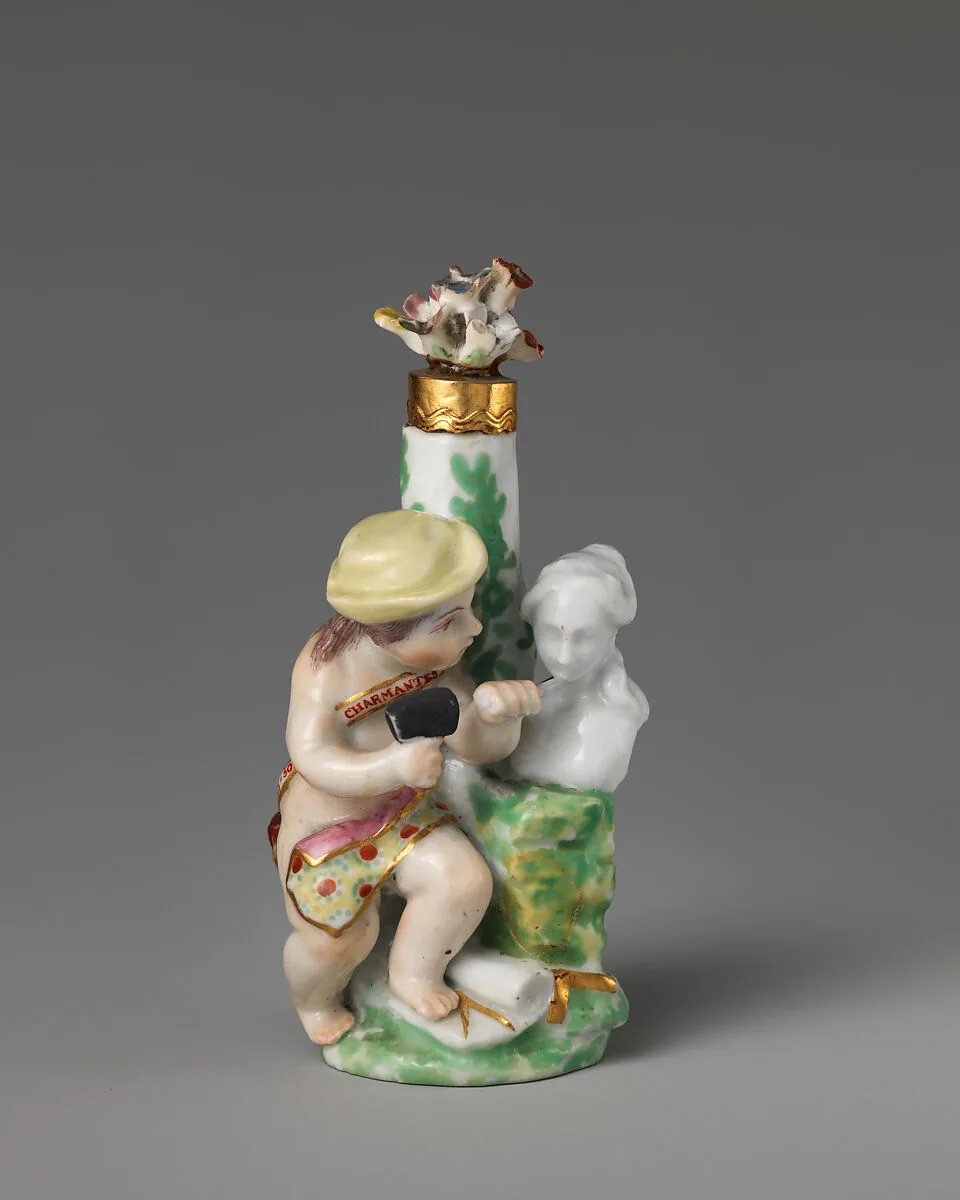 Cupid as sculptor — Chelsea Porcelain Manufactory