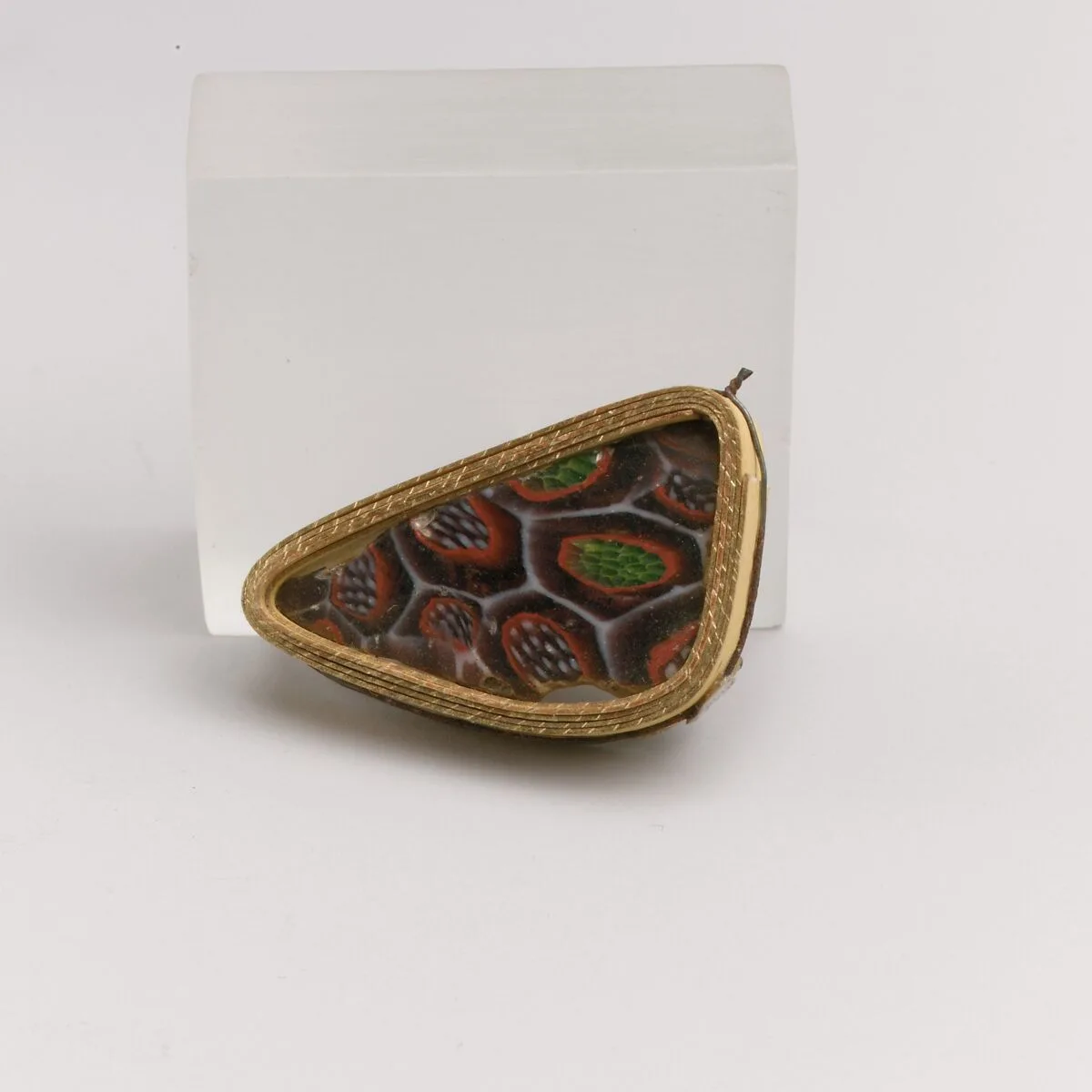 Glass mosaic bowl fragment — Unknown