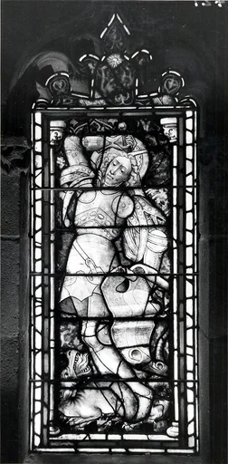 Panel with Saint George and the Dragon