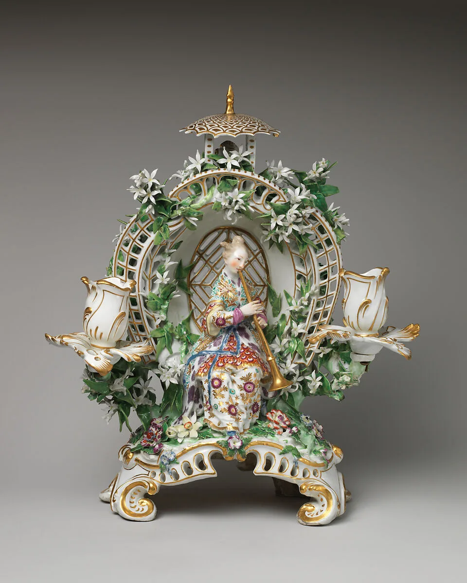 Candelabrum (one of a pair) — Chelsea Porcelain Manufactory