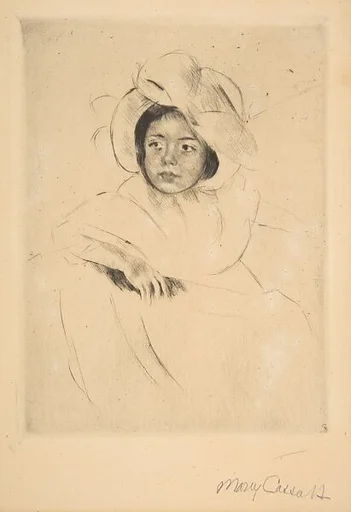 Margot Wearing a Bonnet (No. 4)