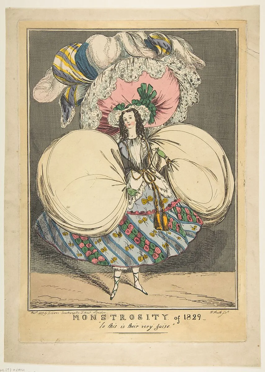 Monstrosity of 1829 — William Heath ('Paul Pry')|S. Gans
