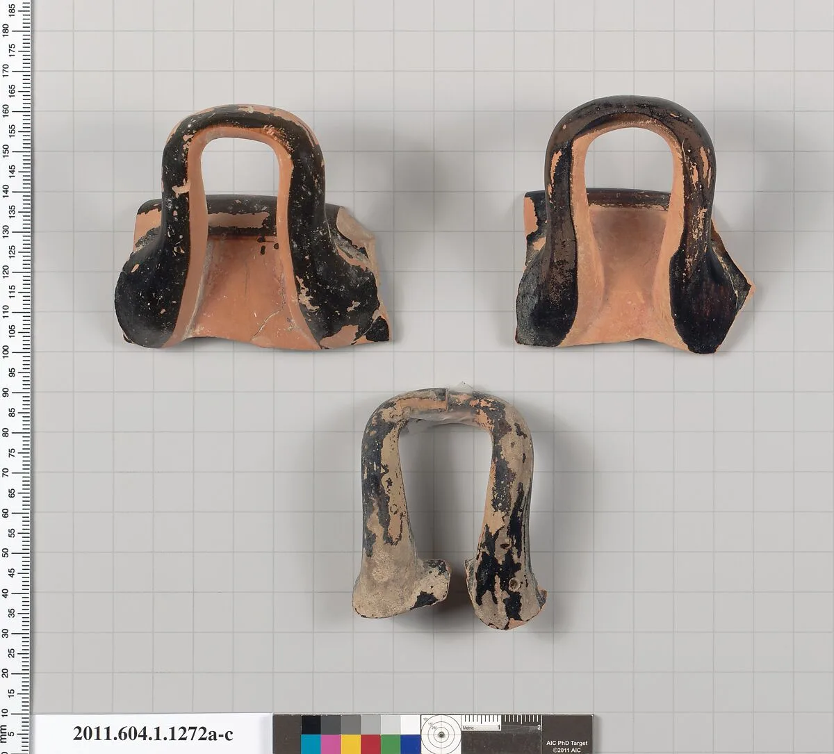 Terracotta fragments of kylikes (drinking cups) — Unknown