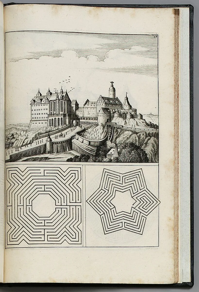 Architectura Curiosa Nova: Das ist, neue ergotzliche Sinn und Kunstreiche auch nutzliche Bau- und Wasser-Kunst . . . — Georg Andreas Böckler