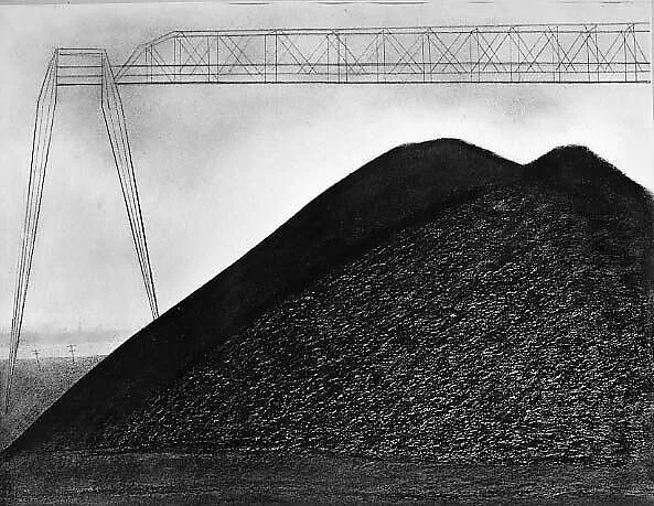 Bituminous Coal Storage Pile — Joseph Stella
