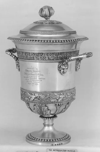 Vase with cover