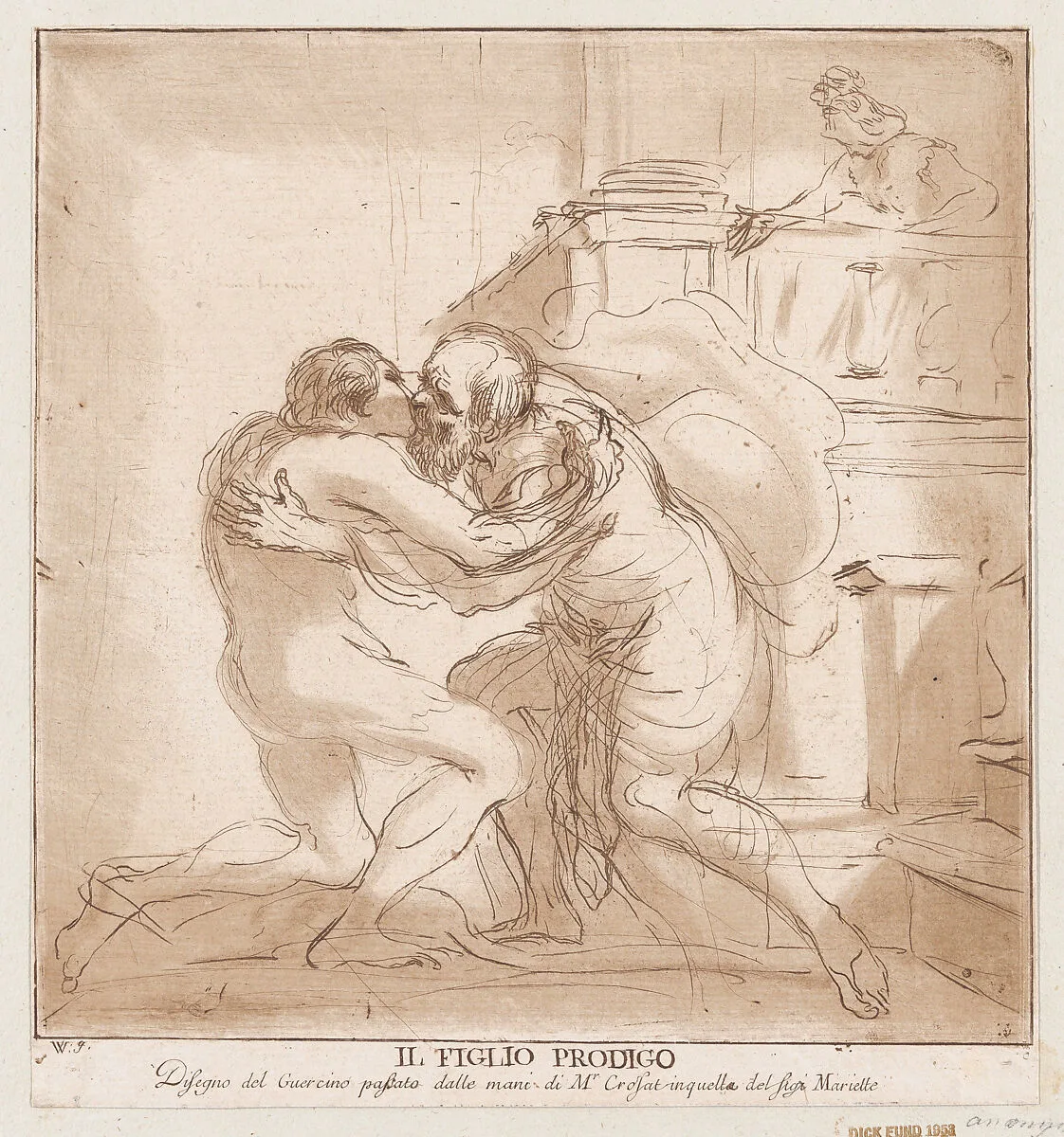 The Return of the Prodigal Son — John & Josiah Boydell|Pierre Jean Mariette|Guercino (Giovanni Francesco Barbieri)|Vincenzio Vangelisti