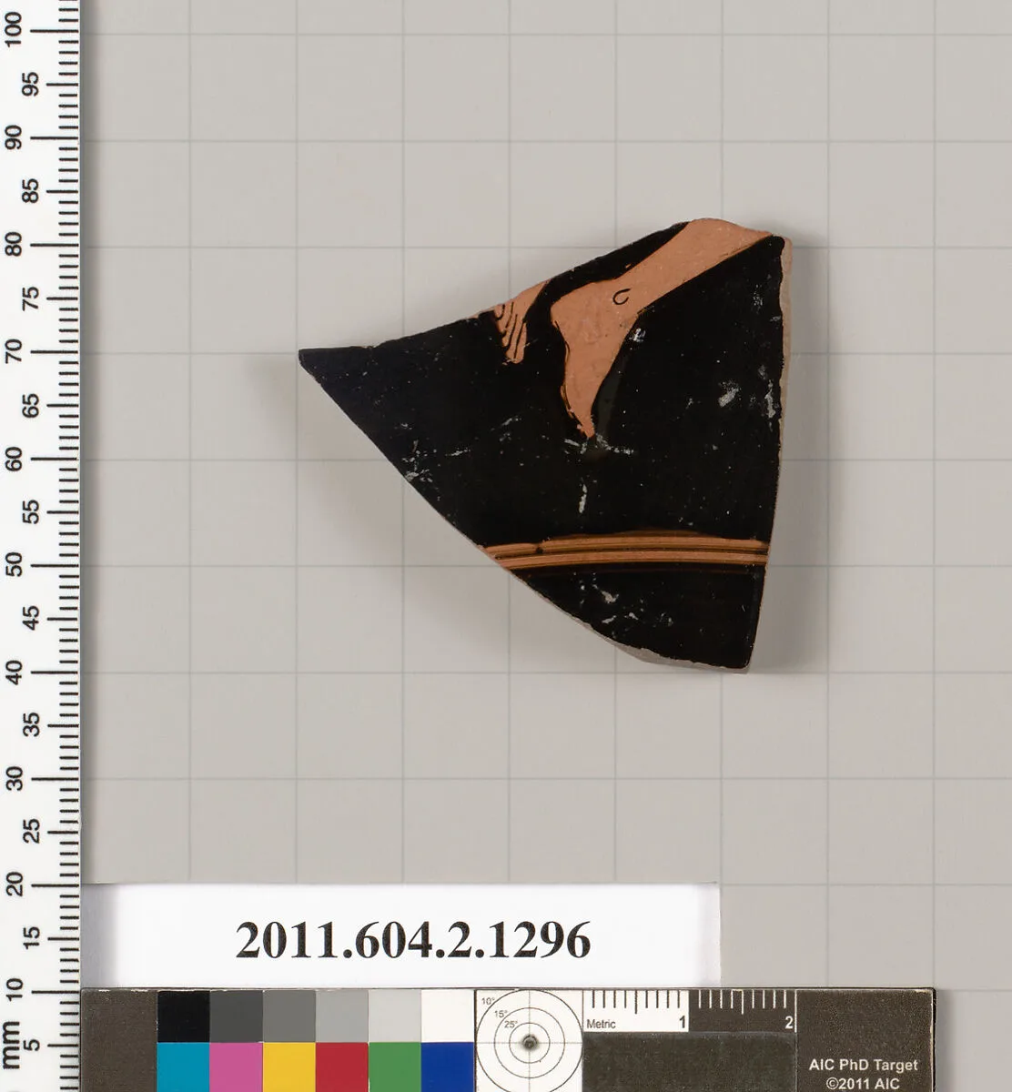 Terracotta fragment of a skyphos (deep drinking cup) — Unknown