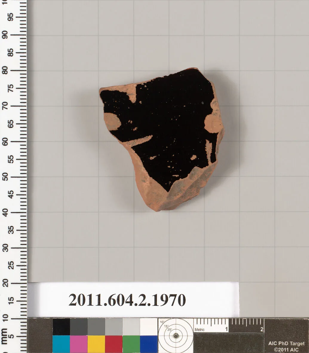 Terracotta fragment of a krater (bowl for mixing wine and water)? — Unknown