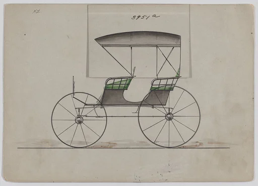 Design for Park Phaeton, no. 3951a