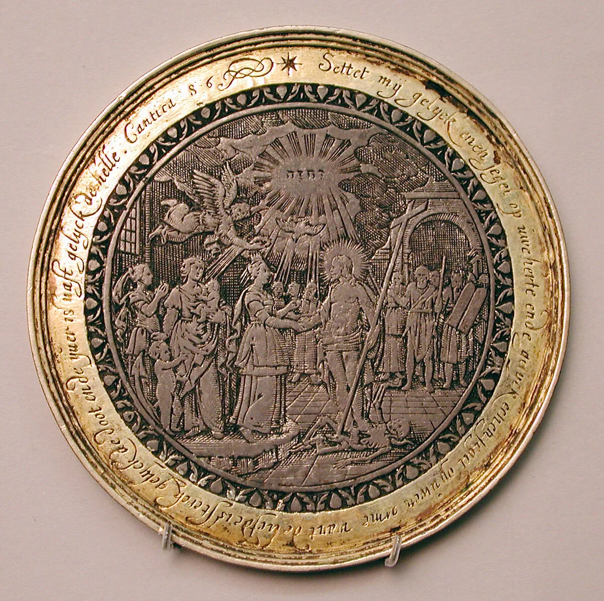 Wedding medallion — Unknown