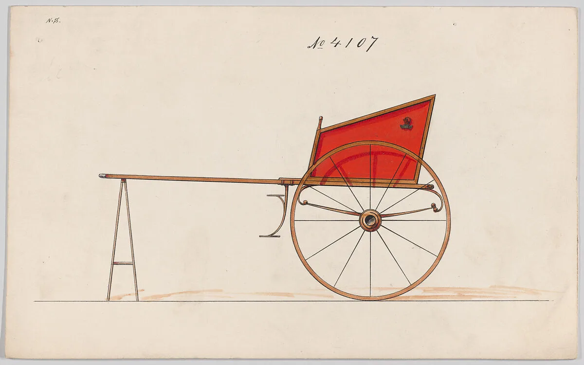 Mail Cart #4107 — Brewster & Co.|Herman Stahmer