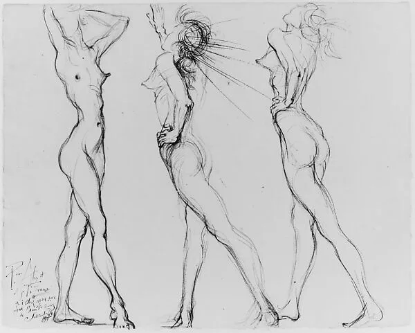 Three Nudes — Salvador Dalí