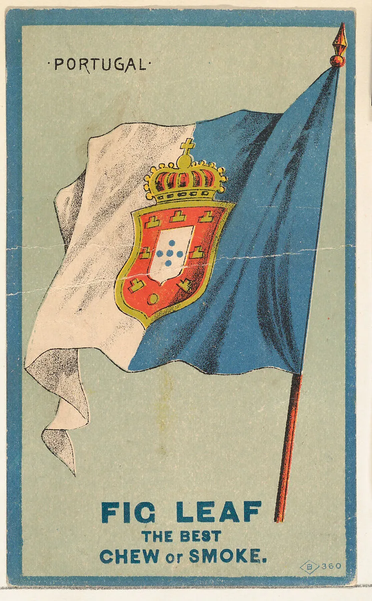 Portugal, from the National Flags series (N195) issued by Wm. S. Kimball & Co. — William S. Kimball & Company