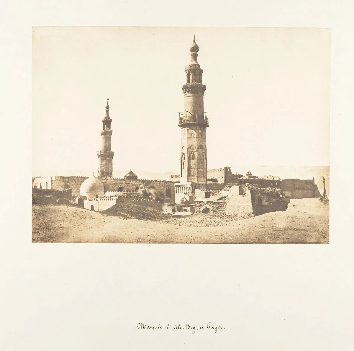Mosquée d'Ali-Bey, à Girgeh — Maxime Du Camp