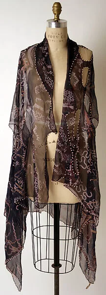 "Punk Stole" — Zandra Rhodes
