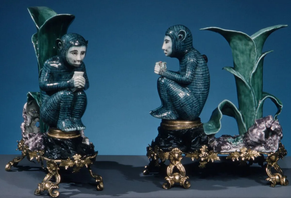 Monkey (one of a pair) — Villeroy