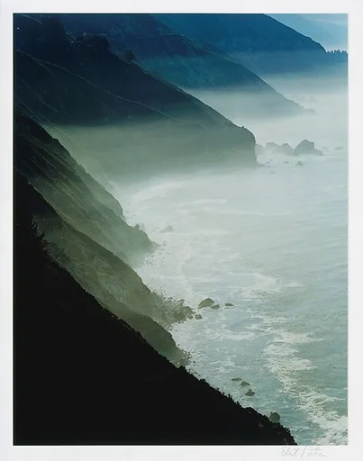 Mist on Coast, Big Sur, California
