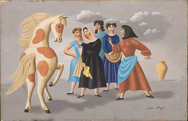 The Piebald Horse — Jean Hugo