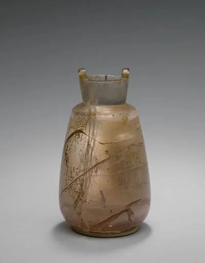 Rock crystal bottle