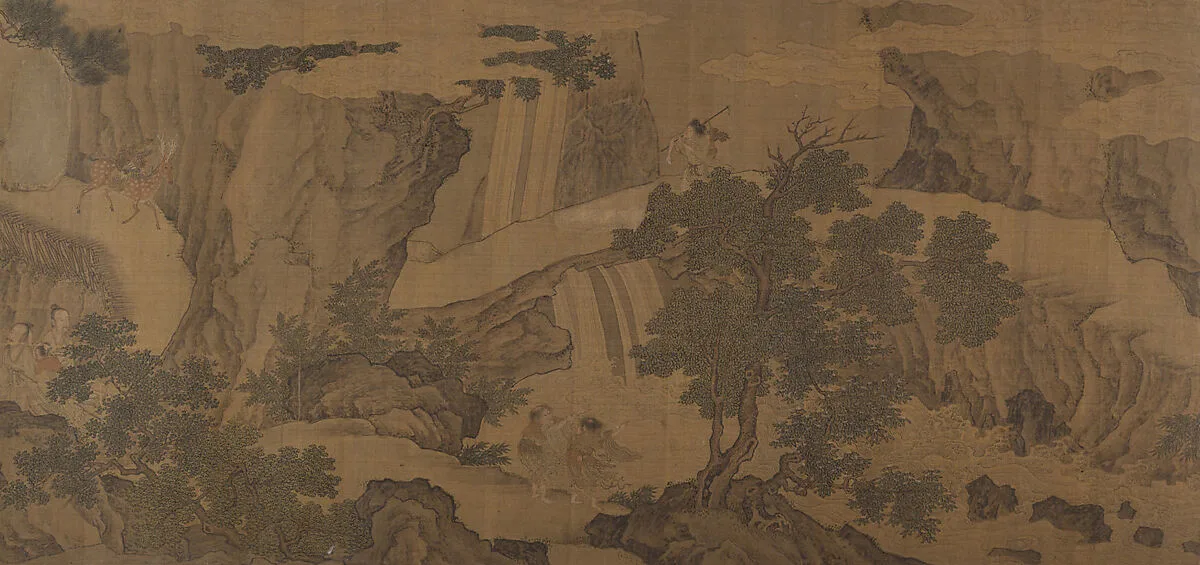 明 佚名 游仙圖 卷|Daoist Immortals in a Landscape — Unidentified artist