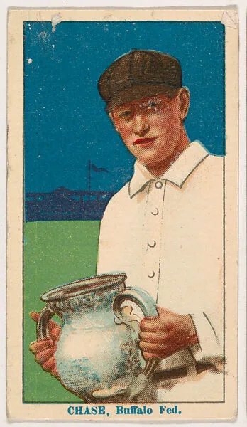 Hal Chase, Buffalo, from Coupon Cigarettes Baseball Issue, 1914-1916 — Coupon Cigarettes