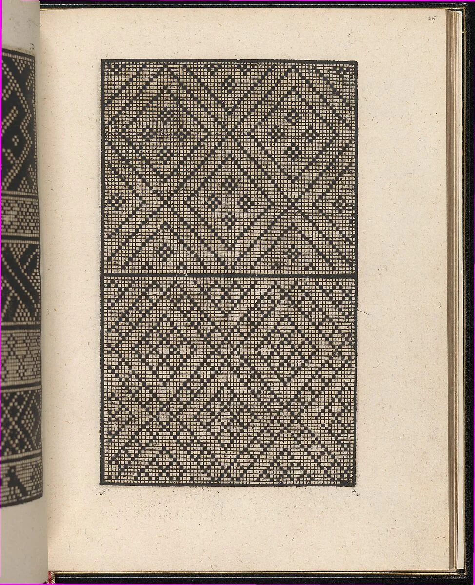 Page from Ein new kunstlich Modelbuch...(Page 25r) — Peter Quentel