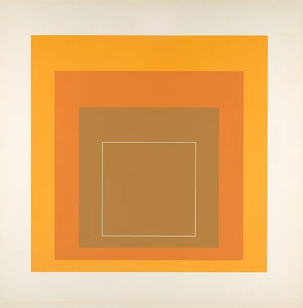 Proof for White Line Square series — Josef Albers|Gemini G.E.L.|Kenneth E. Tyler