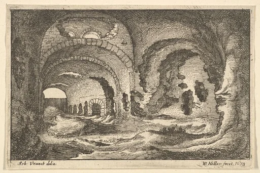 Roman remains at Tivoli, from "Roman Ruins"