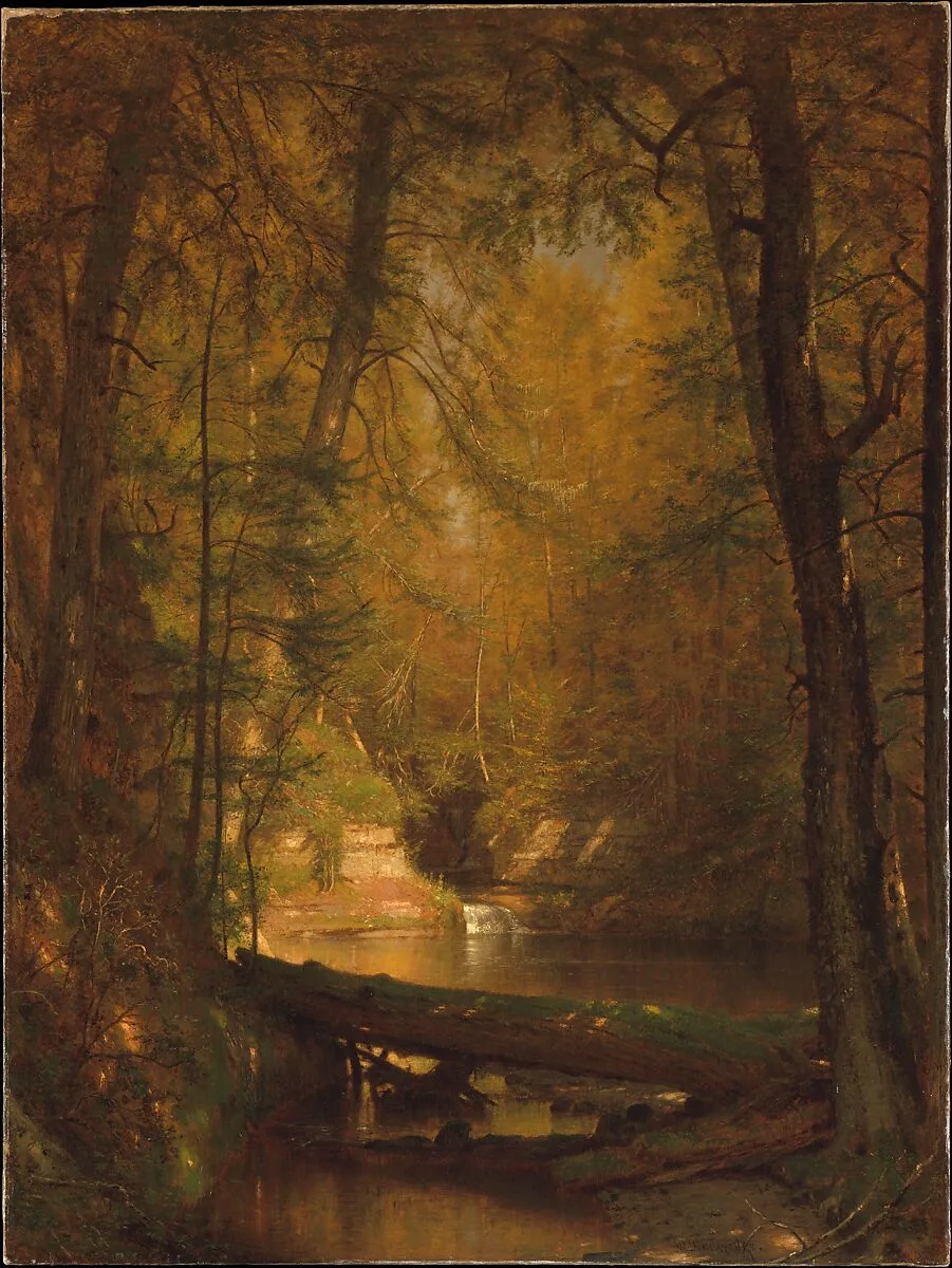 The Trout Pool — Worthington Whittredge