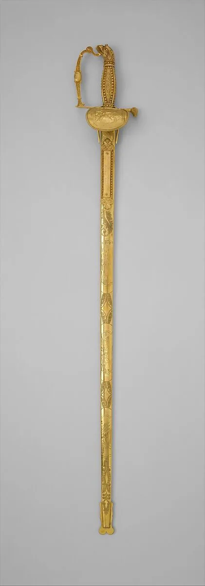 Presentation Sword and Scabbard of Brigadier General Daniel Davis (1777–1814) of the New York Militia — John Targee