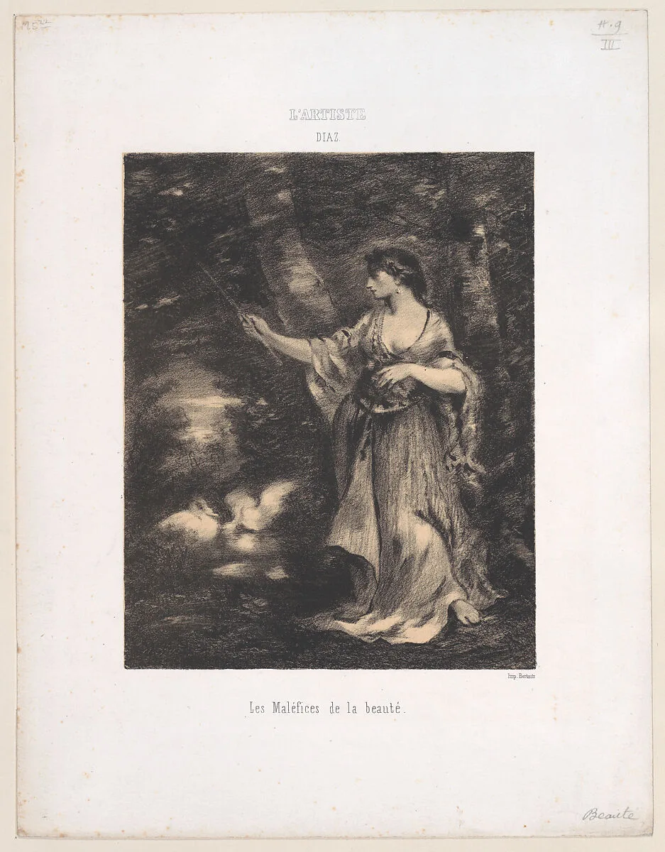 Les Maléfices de la Beauté — Narcisse-Virgile Diaz de la Peña|Bertauts