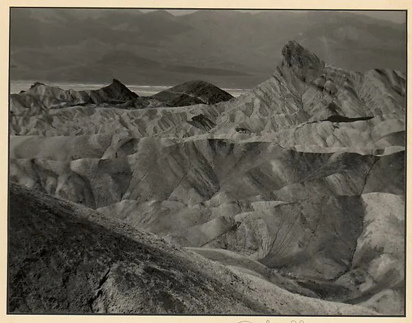 Death Valley (from Zabriskie Point) — Johan Hagemeyer