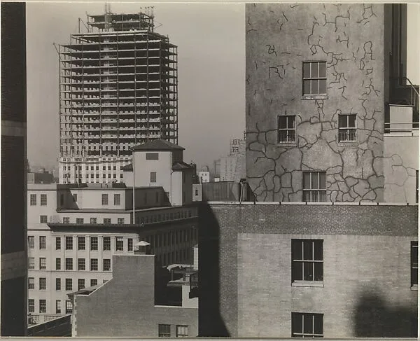 From My Window at An American Place, Southwest — Alfred Stieglitz