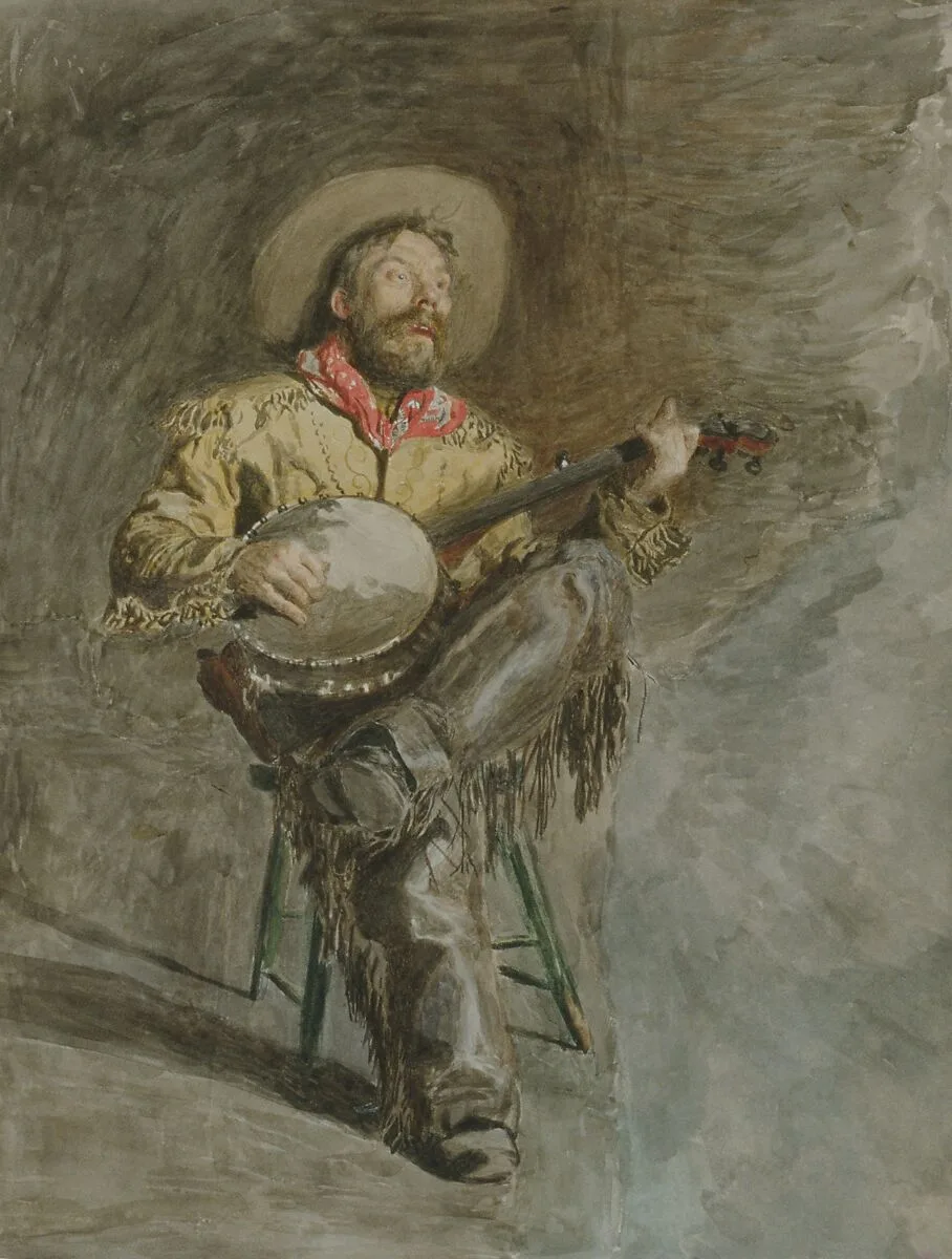 Cowboy Singing — Thomas Eakins