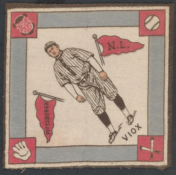 Jim Viox, Pittsburgh, National League from Baseball Players Felt Blanket series (B18) — Unknown