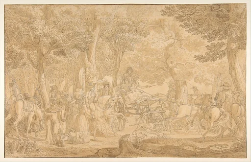 Outing in a Wood