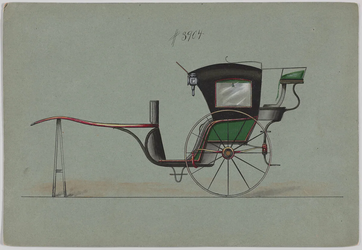 Hansom Cab #3904 — Brewster & Co.