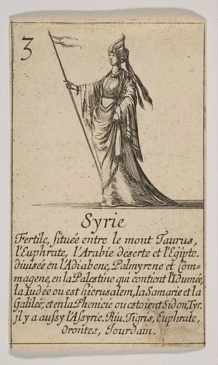 Syrie, from "Jeu de la Géographie"