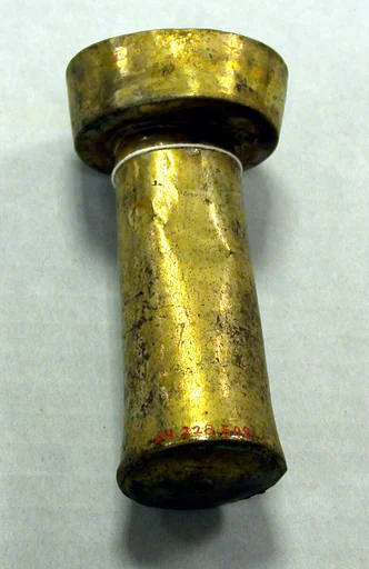 Hammered Silver Rattle Beaker